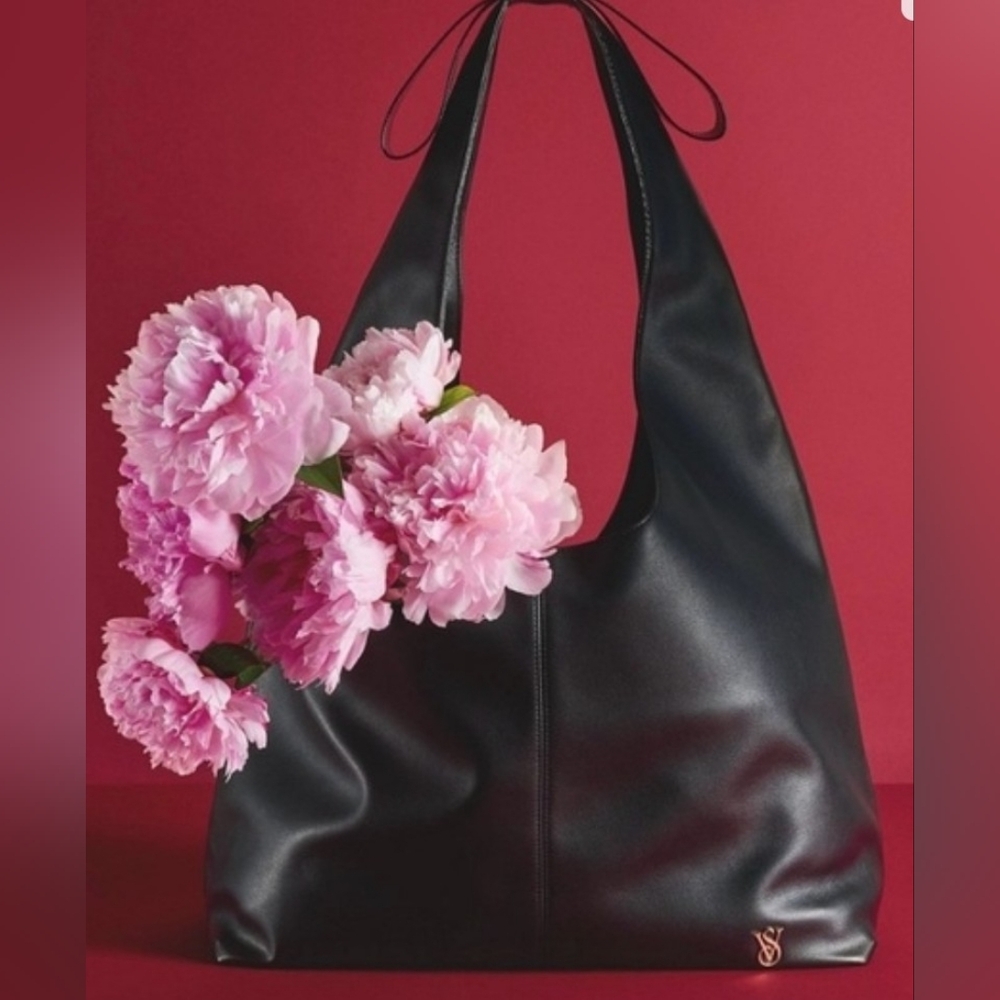 Victoria's Secret 2026 Black Bow Tote Bag